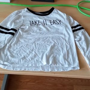 Justice 10 ro 12 long sleeve shirt